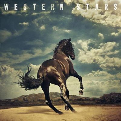 BRUCE SPRINGSTEEN Columbia Western Stars Double Vinyle bleu fum&eacute; Gatefold - 0190759375112