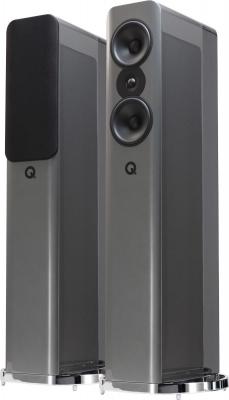 Q ACOUSTICS Enceintes colonne  Concept 500 Silver & &Eacute;b&egrave;ne 