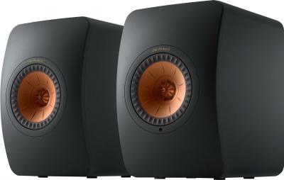 KEF Enceinte connect&eacute;e Hifi  LS50W II Noir (paire)
