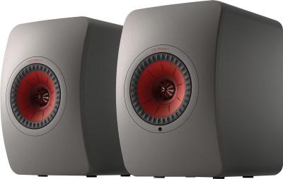 KEF Enceinte connect&eacute;e Hifi  LS50 WIRELESS II GREY
