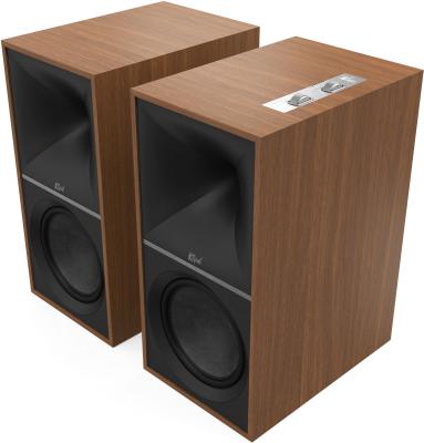 KLIPSCH Enceintes connect&eacute;es Hi-Fi  The Nines Noyer Vendues par paire