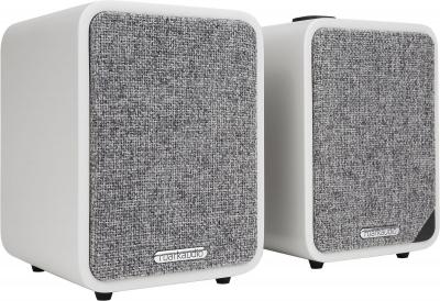 RUARK AUDIO Paire d'enceintes connect&eacute;e Hi-Fi Bluetooth Ruark MR1 MK2 Gris Clair