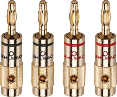 OEHLBACH Fiche haut-parleur m&acirc;le, droit  3001 or 4 pc(s)