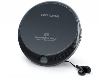 MUSE Lecteur CD portable avec antichoc  M-900 DM Noir