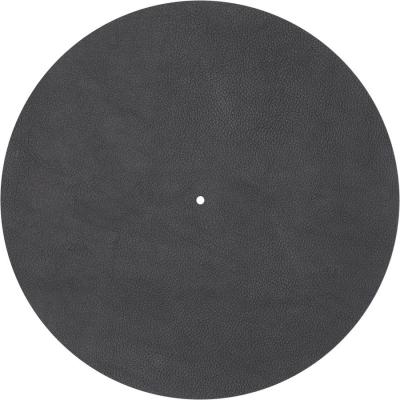 PRO JECT Pro-ject plattentellerauflagematte/slipmat ledermatte (Noir)