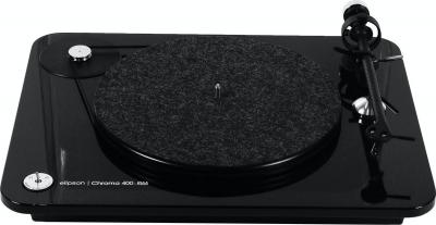 ELIPSON  CHROMA 400 RIAA - Platine - noir laqu&eacute; 