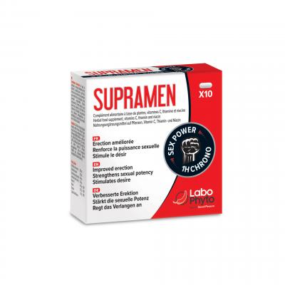 LABOPHYTO  - Stimulant sexuel Supramen - Par 10 -