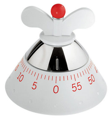 ALESSI  A09 Kitchen Timer Blanc Minuteur