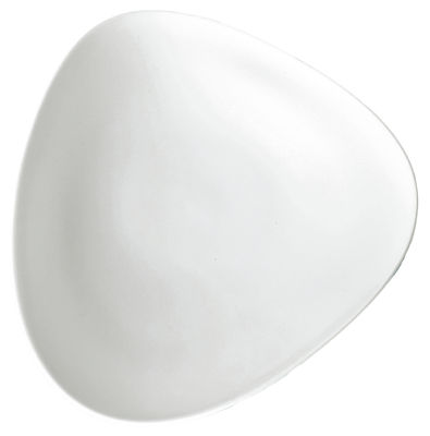 ALESSI  Fm10/1 Colombina Collection Assiette Plate en Porcelaine Blanche, Set de 6 Pi&egrave;ces