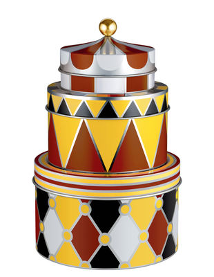 ALESSI  Circus  Set 3 Scatole  MW31S3 Multicouleur Set 3 Bo&icirc;tes