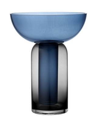 AYTM  Vase Torus  - navy - Hauteur/&Oslash; 33 x 25 cm