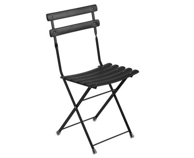 Emu - Chaise pliante arc en ciel, noire