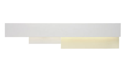FOSCARINI Applique Fields 2 plastique blanc beige - 