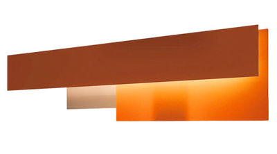 FOSCARINI Applique Fields 2 plastique rouge orange - 