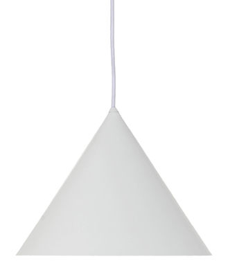 FRANDSEN Suspension Benjamin XL m&eacute;tal blanc / &Oslash; 46 x H 35 cm - 