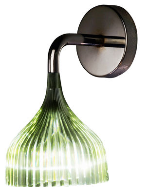 KARTELL Applique E' plastique vert / Polycarbonate 2.0 - 