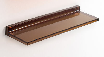 Kartell - Shelfish Etag&egrave;re murale, ambre