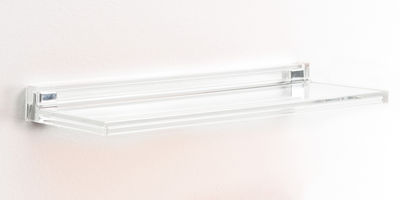 Kartell by laufen &eacute;tag&egrave;re shelfish (cristal - pmma transparent)