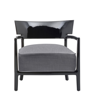 KARTELL  Fauteuil uni Cara - noir/anthracite