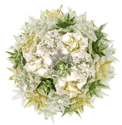 KARTELL Applique Bloom plastique vert / Plafonier - &Oslash; 28 cm - 