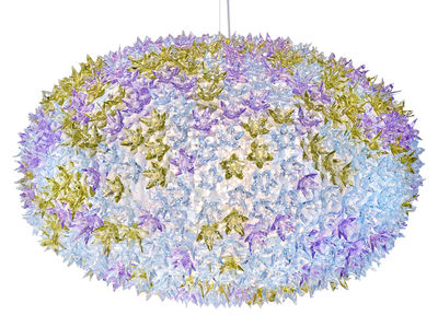 KARTELL  Bloom, Lampe &agrave; Suspension, Large, Lavande