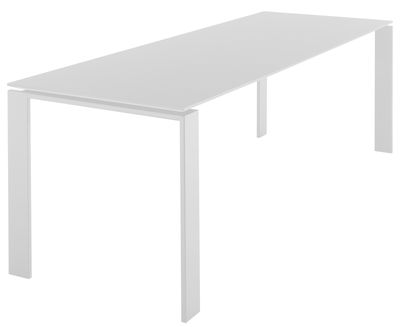 Kartell Table Four - blanc - blanc - rectangulaire, 223 x 79 cm