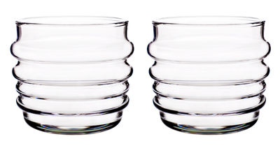 MARIMEKKO  - Sukat Makkaralla Verre &agrave; eau 200 ml, transparent (set de 2)
