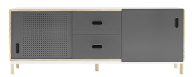 Buffet &agrave; tiroirs gris Sideboard Grey - Normann Copenhagen