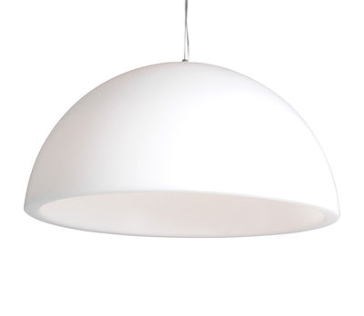 SLIDE Suspension Cupole plastique blanc &Oslash; 80 cm / Version mate -  