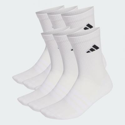ADIDAS Chaussettes  classiques Cushioned blanc pur (6 paires) - XL