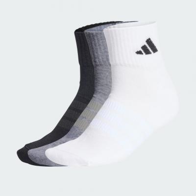ADIDAS Chaussettes  Cushioned Sportswear gris blanc (3 paires) - XL