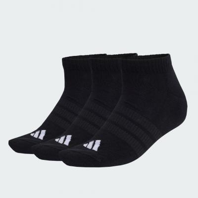 ADIDAS Chaussettes  Cushioned Essentials Low Cut noir pur 3 paires - S
