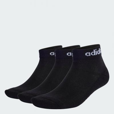 ADIDAS Chaussettes  linear ankle pack 3 pcs black