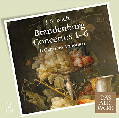J. S. Bach : Concertos Brandebourgeois, n&deg; 1 &agrave; 6
