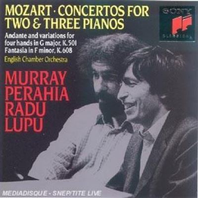 Mozart : Concertos For Two Three Pianos / Perahia, Lupu
