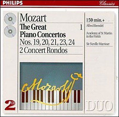 The Great Piano Concertos Vol.1 Kv459,Kv466,Kv382,Kv488,Kv467,Kv491,Kv386