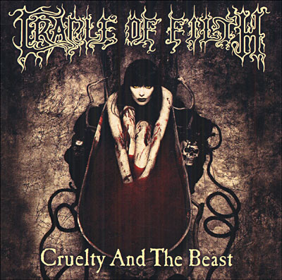 CD de Cradle Of Filth - Cruelty And The Beast - pour Unisexe - Standard