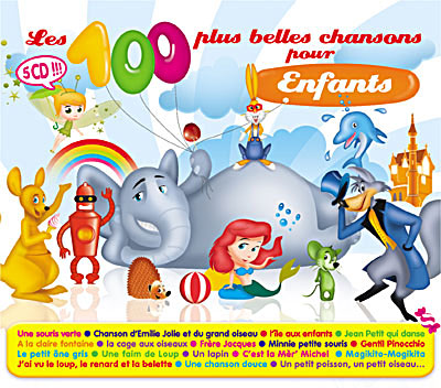 Les 100 plus belles chansons pour enfants Coffret