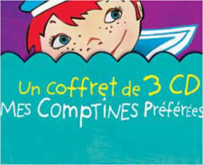 MES COMPTINES PREFEREES &ndash; Coffret 3 CD
