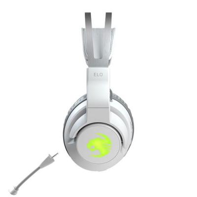 ROCCAT Casque Gaming Surround sans fil  Elo 7.1 Air Blanc 