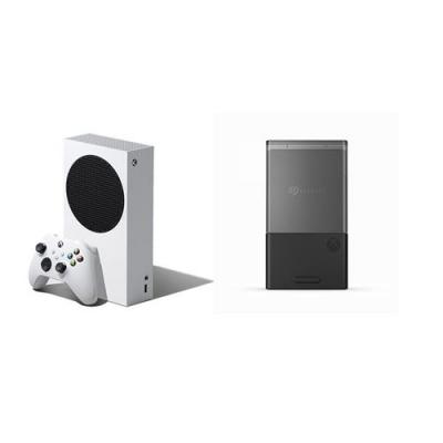 MICROSOFT Console  Xbox Series S + Carte extension de stockage 1T Seagate - Neuf