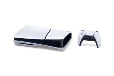 SONY Console  PS5 Slim Edition Standard Blanc et Noir