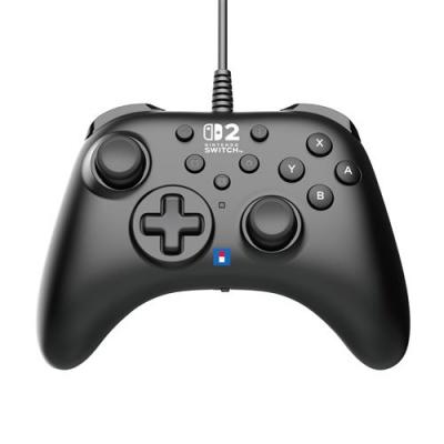 HORI Manette filaire  pad Turbo Noir pour Nintendo Switch 2 