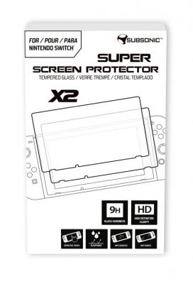 SUBSONIC 2 Protections en verre tremp&eacute; pour &eacute;cran SWITCH - 