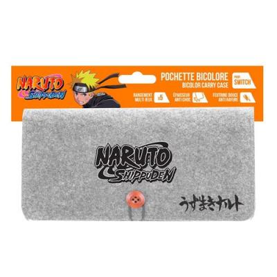FREAKS AND GEEKS Pochette Naruto Shippuden Pour Switch (Gris Clair/Orange)