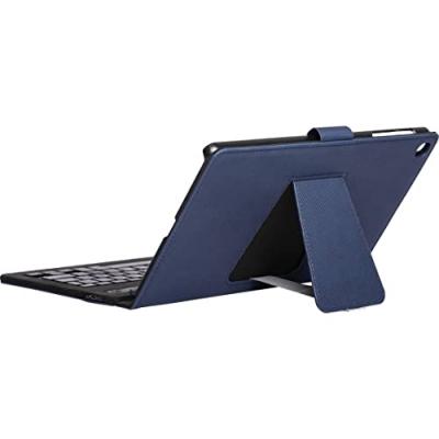 SILVERHT Housse pour tablette et clavier silver ht galaxy tab a8 bleu