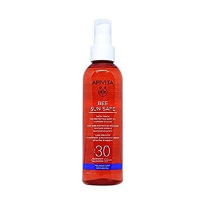 APIVITA  Bee Sun Safe Huile de bronzage pour le corps SPF30 200ml