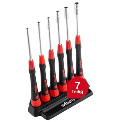 WIHA  ensemble de tournevis fins hexagonaux 7 pcs picofinish
