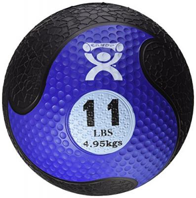 3B SCIENTIFIC Gorilla sports m&eacute;decine ball double poign&eacute;e de 5 kg