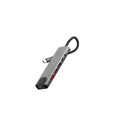 XTORM Linq Pro Multiport 6 In 1 Usb-c Docking Station Argent&eacute;